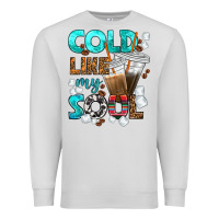 Dove Grey cold like my soul coffee cups bbs Premium Sweatshirt - BundleAndBundleShop