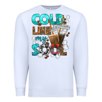 White cold like my soul coffee cups bbs Premium Sweatshirt - BundleAndBundleShop