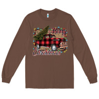 Chestnut Merry Christmas Truck Long Sleeve Tee - Bettercallsaul