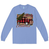 Colony Blue Merry Christmas Truck Long Sleeve Tee - Bettercallsaul
