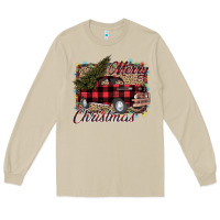 Mushroom Merry Christmas Truck Long Sleeve Tee - Bettercallsaul