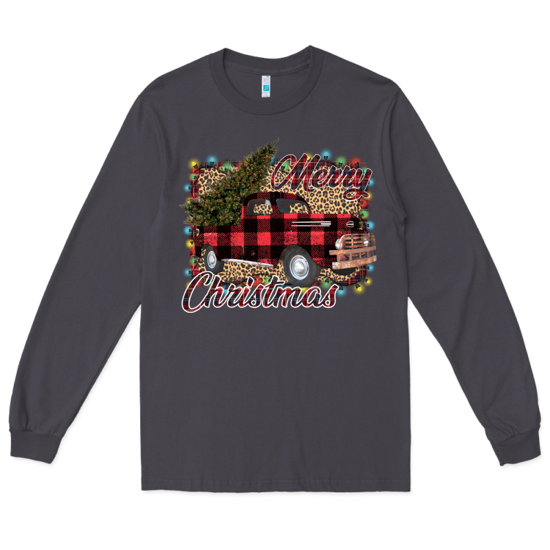 Merry Christmas Truck Long Sleeve Tee by Bettercallsaul | Teevron