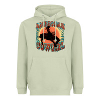 Matcha American cowgirl 4th of july Heavyweight Hoodie - FaDigitalArtStudio
