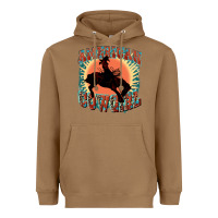 Toasted Coconut American cowgirl 4th of july Heavyweight Hoodie - FaDigitalArtStudio