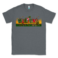 Charcoal Heather christmas believe Classic Tee - BundleAndBundleShop