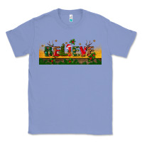 Colony Blue christmas believe Classic Tee - BundleAndBundleShop