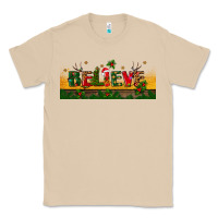 Mushroom christmas believe Classic Tee - BundleAndBundleShop