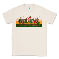 Natural christmas believe Classic Tee - BundleAndBundleShop