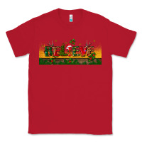 Red christmas believe Classic Tee - BundleAndBundleShop