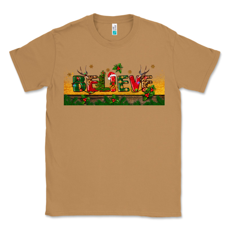 Christmas Believe Classic Tee by BundleAndBundleShop | Teevron
