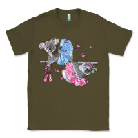 Army Green Koalas With Tutu Classic Tee - LillyAllenDesigns