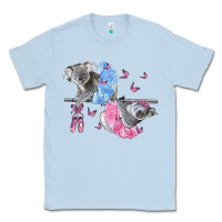 Dusty Blue Koalas With Tutu Classic Tee - LillyAllenDesigns