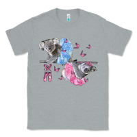 Heather Grey Koalas With Tutu Classic Tee - LillyAllenDesigns