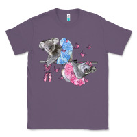 Lavender Koalas With Tutu Classic Tee - LillyAllenDesigns