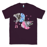 Plum Koalas With Tutu Classic Tee - LillyAllenDesigns