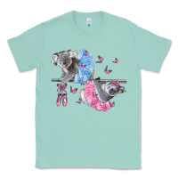Seafoam Koalas With Tutu Classic Tee - LillyAllenDesigns
