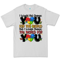 Dove Grey ı would not change you autism Premium Tee - MaliasSmallBusiness