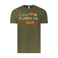 Vintage Olive cutest pumpkin in the patch Vintage Tee - BundleAndBundleShop