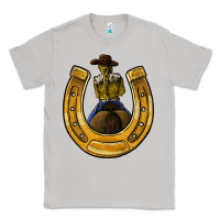 Moon Dust horseshoe and cowgirl Classic Tee - JahusDesignShop
