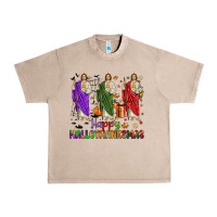 French Oak san judas happy  hallothanksmas Urban Heavy Tee - JahusDesignShop