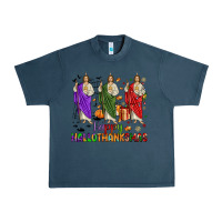 Midnight Navy san judas happy  hallothanksmas Urban Heavy Tee - JahusDesignShop