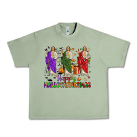 Oil Green san judas happy  hallothanksmas Urban Heavy Tee - JahusDesignShop