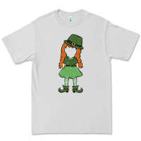 Dove Grey leprechaun girl faceless Premium Tee - MaliasSmallBusiness