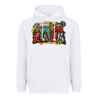 White Ranch mama Motthaer's Day Heavyweight Hoodie - FaDigitalArtStudio