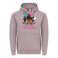 Vintage Zinc Afro Bantu Knots Hairstyles Messy Bun With Clasp Bbs Vintage Hoodie - BundleAndBundleShop