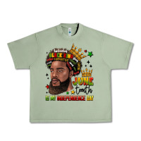 Oil Green juneteenth is my independence day Urban Heavy Tee - LillyAllenDesigns