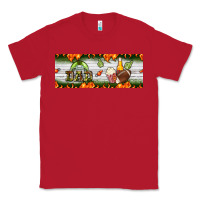 Red football dad Classic Tee - BundleAndBundleShop