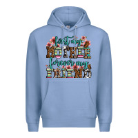Colony Blue first my mother forever my friend Premium Hoodie - OliviaCreatesArt