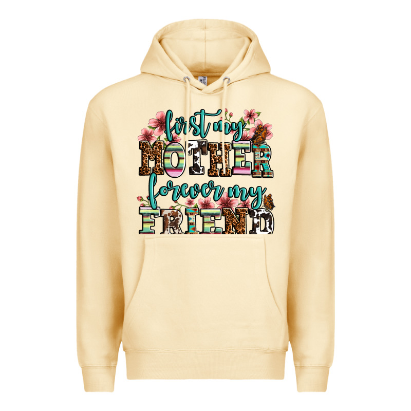 First My Mother Forever My Friend Premium Hoodie by OliviaCreatesArt | Teevron