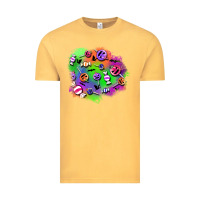 Vintage Mustard halloween candy patches Vintage Tee - BundleAndBundleShop