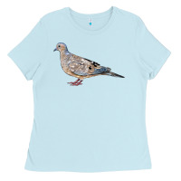 Baby Blue American Dove Ladies Tee - LillyAllenDesigns