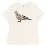 Bone American Dove Ladies Tee - LillyAllenDesigns