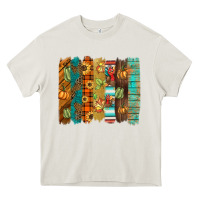 Cream thanksgiving brushstroke Heavy Core Tee - BarkalooDesign