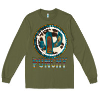 Army Green Punchy Long Sleeve Tee - Bettercallsaul