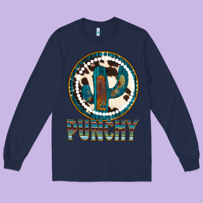 Punchy Long Sleeve Tee Designed By Bettercallsaul