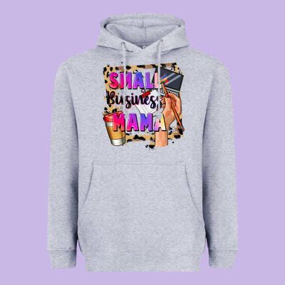 Small Business Mama Mother's Day Heavyweight Hoodie Designed By Fadigitalartstudio