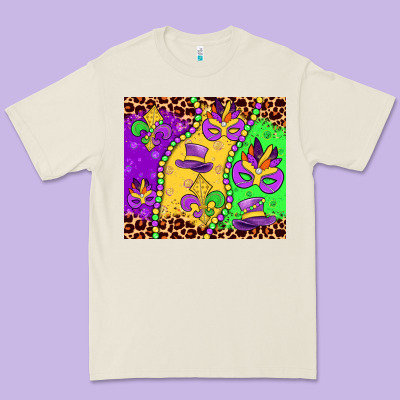 Mardi Gras Premium Tee Designed By Jahusdesignshop