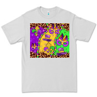 Dove Grey mardi gras Premium Tee - JahusDesignShop