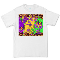 White mardi gras Premium Tee - JahusDesignShop