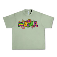 Oil Green mama mardi gras Urban Heavy Tee - LillyAllenDesigns