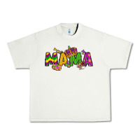 Pistachio mama mardi gras Urban Heavy Tee - LillyAllenDesigns