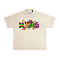 Sandshell mama mardi gras Urban Heavy Tee - LillyAllenDesigns