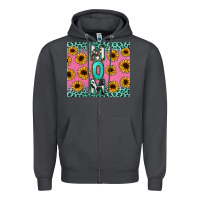 Smoke Mom sunflower glitter Zipper Hoodie - CowGirlArtShop