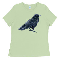 Matcha American Crow Ladies Tee - LillyAllenDesigns