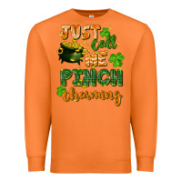Carrot Just call me pinch charming St. Patricks Day Premium Sweatshirt - FaDigitalArtStudio