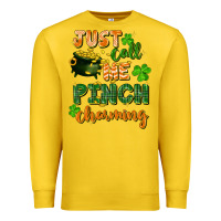 Lemon Just call me pinch charming St. Patricks Day Premium Sweatshirt - FaDigitalArtStudio
